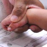 Certificado de nacimiento para recién nacidos