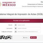 ¿Cómo saber si mi acta está en Sidea?