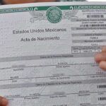 ¿Cómo se usa el acta de nacimiento?