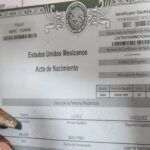 ¿Cuándo se usa un acta de nacimiento?