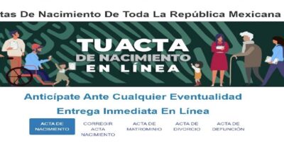 fraude con actas de nacimiento